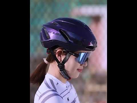 GUB Elite Unisex Adjustable Bicycle Riding Helmet, Size: L(Twilight) - YouTube Video