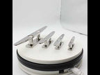 316 Stainless Steel Siamese Mooring Bollard For Marine Boat Yacht, Specification: 4 inch - YouTube Video