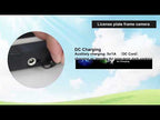 Solar Integrated License Plate Frame Vehicle Camera Wireless Reversing Display(RC03) - YouTube Video