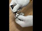 Punching Installation Protection Stainless Steel Window Limit Lock, Specification: B Type Silver - YouTube Video
