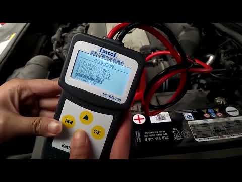 MICRO-200 Car Battery Tester Battery Internal Resistance Life Analyzer - YouTube Video