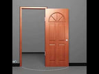 2pcs /Set 4 Inch Stainless Steel Hinge Free Slotting Door Switch Hinge - YouTube Video