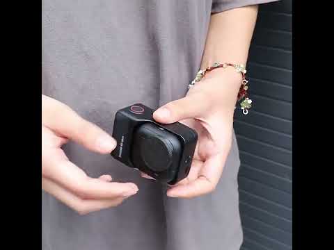 For Insta360 GO Ultra 2pcs Lens Cap Scratch-Resistant Plastic Cover(Black) - YouTube Video
