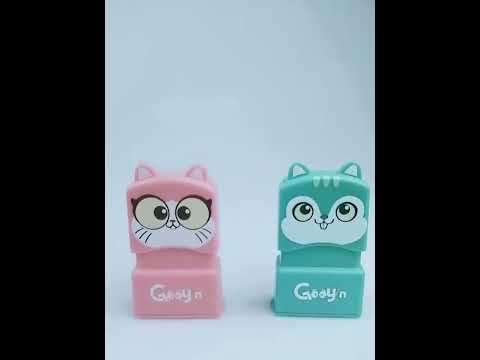 Clothing Seal For Children Kindergarten Student Name Photosensitive Seal(Green) - YouTube Video