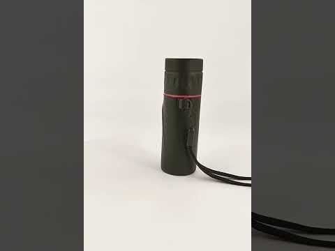 2000x25 3.6 inch 12x HD Magnification Monocular High Power Telescope - YouTube Video