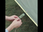 Tent Additional Pull Point Shark Clips Outdoor Camping Canopy Windproof Clip(Mud-color) - YouTube Video