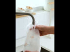 Washable Printed Lazy Rag Kitchen Non-woven Towel Wet and Dry Dual-use Clean Degreasing Disposable DishCloth(White) - YouTube Video