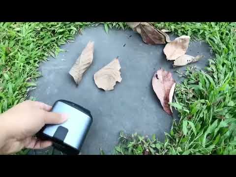 Portable Creative Hanging Waist USB Fan with Three Adjustable Wind Speed (Black) - YouTube Video