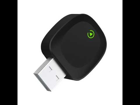 2 in 1 Car mini Smart Box 5.8GHz+2.4GHz Wireless Android Auto CarPlay Adapter(Black) - YouTube Video