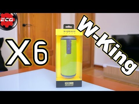 W-KING X6 Portable Waterproof Bluetooth 4.0 Stereo Speaker(Green) - YouTube Video