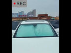 145x90cm Car Front Windshield Sunshade Colorful Laser Heat Insulation Sunscreen Sunshade Umbrella - YouTube Video
