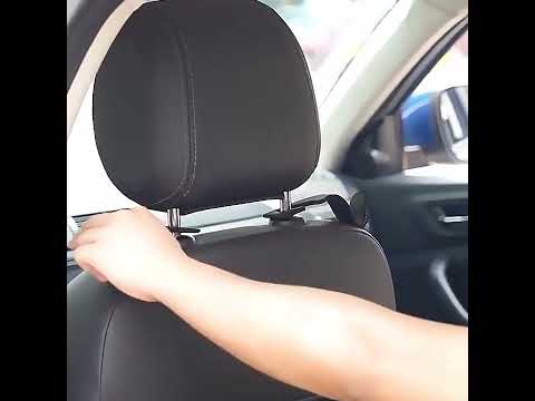 Car Hidden Multi-function Seat Back Seat Small Hook(Black) - YouTube Video