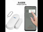 Tuya WiFi Door Magnetic Sensor Remote Intelligent Linkage Doors Windows Switch Anti-alarm APP Reminder Alarm - YouTube Video