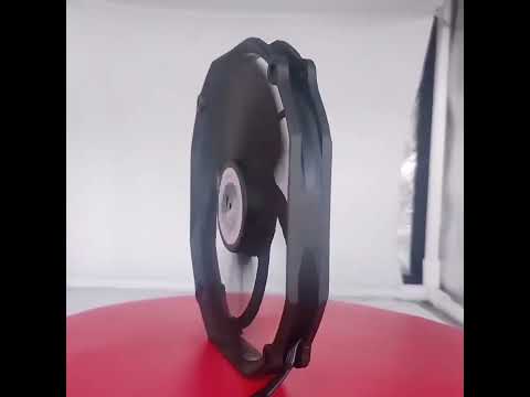FANNER Ice Soul F14015 4PIN PWM Ultra-thin Chassis Fan Desktop Computer Radiator(Black) - YouTube Video