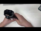 For Insta360 Luna Ultra Silicone Mount Base Anti-Slip Camera Expansion Mount Fixed Holder(Black) - YouTube Video
