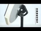 8 Inch Rubber Wooden Dumb Drum Practice Training Drum Pad with Stand(Gray) - YouTube Video
