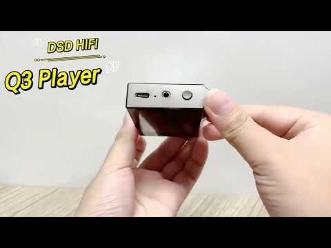 HiFi Lossless Music Player Mastering DSD256 Hard Decoding MP3, Memory: 32GB(Gray) - YouTube Video