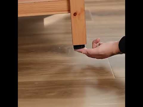 8 in 1 30mm Round Table Chairs Non-slip Foot Mat - YouTube Video