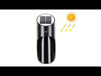 Solar Outdoor LED Induction Wall Light Night Light Radar Human Body Induction Lighting, Warm Light (Black) - YouTube Video