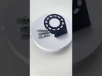 European Car Trailer With Screw Fixing Bracket - YouTube Video