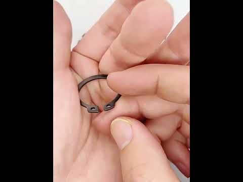 225 PCS/Box Snap Ring Assortment Kit Metric Internal External C-Clips 6mm-32mm - YouTube Video