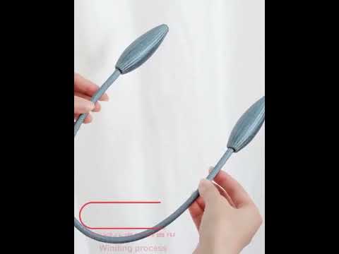 Fashion Adornments Creative Curtain Tie Rope(Grey) - YouTube Video