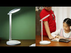 LED Student Learning Eye Protection Foldable Desk Lamp, USB Powered - YouTube Video