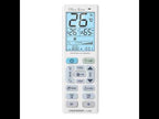 CHUNGHOP K-3308E Universal Air Conditioner Remote Control with Flashlight and LCD Backlight - YouTube Video