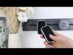 2 in 1 Waterproof Long Distance Remote Control Wireless Doorbell(Silver) - YouTube Video