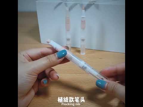 5 PCS Liquid Foundation Small Sample Refilling Pen Travel Portable Rotary Vacuum Refilling Bottle Specification： Brush Type/3ml - YouTube Video