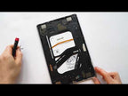 For Samsung Galaxy Tab S6 SM-T860 SIM Card Tray + Micro SD Card Tray (Silver) - YouTube Video