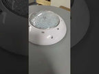 6W ABS Plastic Swimming Pool Wall Lamp Underwater Light(Warm White) - YouTube Video