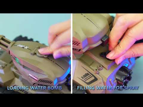 JJR/C Q126 Spray Bomb Drift Remote Control Car, Specification:Single Control Track(Blue) - YouTube Video