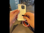 Racket Shape 7mm Polyester Rope with Gasket Adjustable Phone Wrist Lanyard(Orange) - YouTube Video