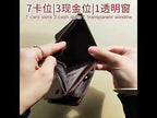 TP-195 Oilskin Leather Multi-functional Change Purse RFID Leather Wallet(Coffee) - YouTube Video