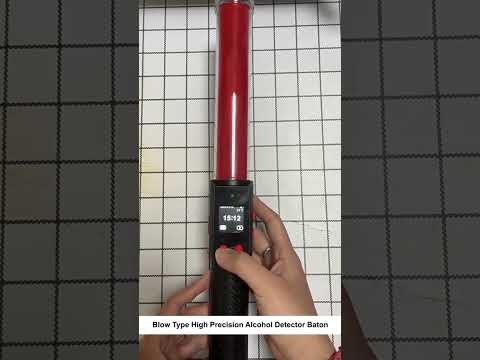 Blow Type High Precision Alcohol Detector Baton, Specification: Tarzan No. 1 - YouTube Video