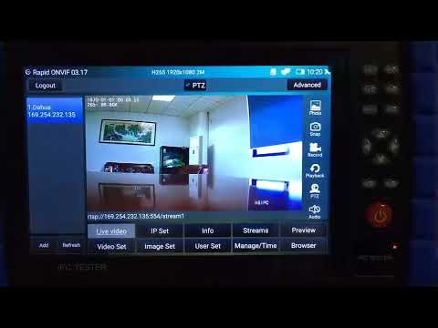 IPCXS-ACHT 6K Network Coaxial Simulation Engineering Video Surveillance Tester, Plug:US Plug - YouTube Video