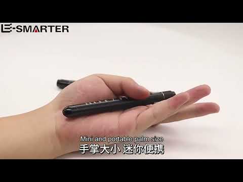 E-SMARTER Multifunctional Pen Flashlight Graduated LED Penlight, Color Random Delivery, Style: Convex Head White Light - YouTube Video
