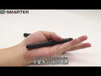 E-SMARTER Multifunctional Pen Flashlight Graduated LED Penlight, Color Random Delivery, Style: Convex Head White Light - YouTube Video