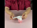 Baby Teething Gloves Anti-bite Silicone Teething Ring Toys(Pink) - YouTube Video