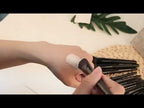 Zoreya Brand Soft Synthetic Bristles Makeup Brush Set Eye Make Up Tools Cruelty Free Black Blending Crease Foundation Brushes - YouTube Video