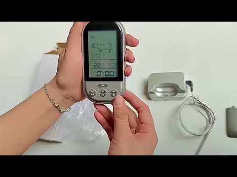 Digital Probe Type Oven Cooking Food Thermometer Kitchen Tools - YouTube Video