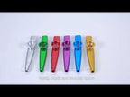10 PCS Metal Kazoo Children Accompaniment Instrument(Gold) - YouTube Video