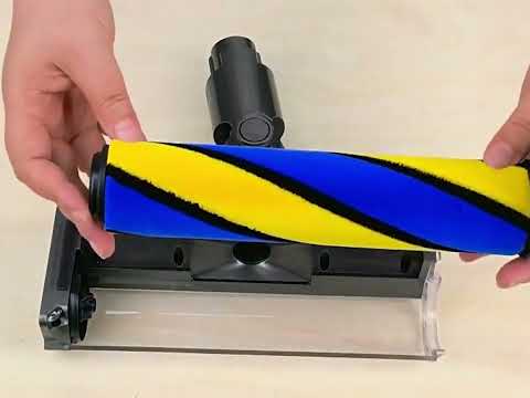 For Dyson Gen5  Vacuum Cleaner Soft Brush Head With Green Light Dust Display Lamp - YouTube Video