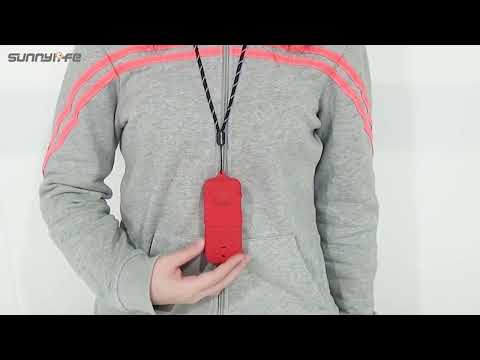 For Insta360 One X2 Sunnylife ST-Q9420 Silicone Protective Case Red Lens Screen Case - YouTube Video
