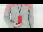 For Insta360 One X2 Sunnylife ST-Q9420 Silicone Protective Case Red Lens Screen Case - YouTube Video