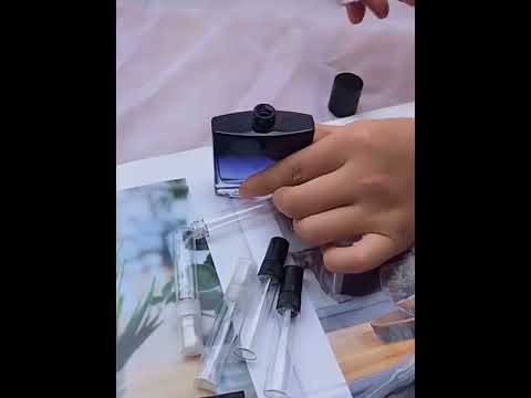 50 PCS Perfume Bottle Spray Bottle Perfume Bottle Empty Bottle, Capacity:7ML (Transparent) - YouTube Video