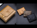 BULL CAPTAIN 037 First-Layer Cowhide Men Leather Wallet Driver License Coin Purse(Black) - YouTube Video