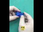 Compact LED Digital Display Time Voltmeter, Specification: 3 in 1 Red - YouTube Video