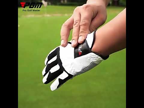 PGM Golf Left Hand Microfiber Cloth Anti-Slip Single Gloves for Men (Color:Blue Size:22) - YouTube Video
